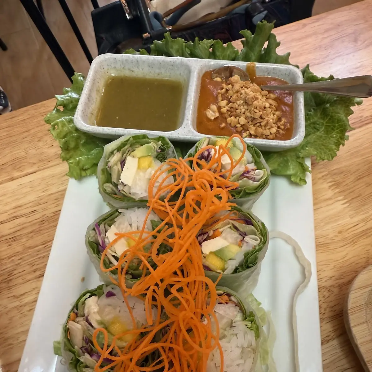 summer roll ปอเปี๊ยะสด